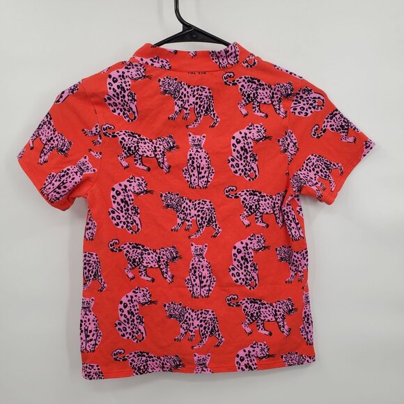 Nooworks Sondler Cat Mock Neck Short Sleeve T Shirt Top Women Size Small NWT - Picture 5 of 10